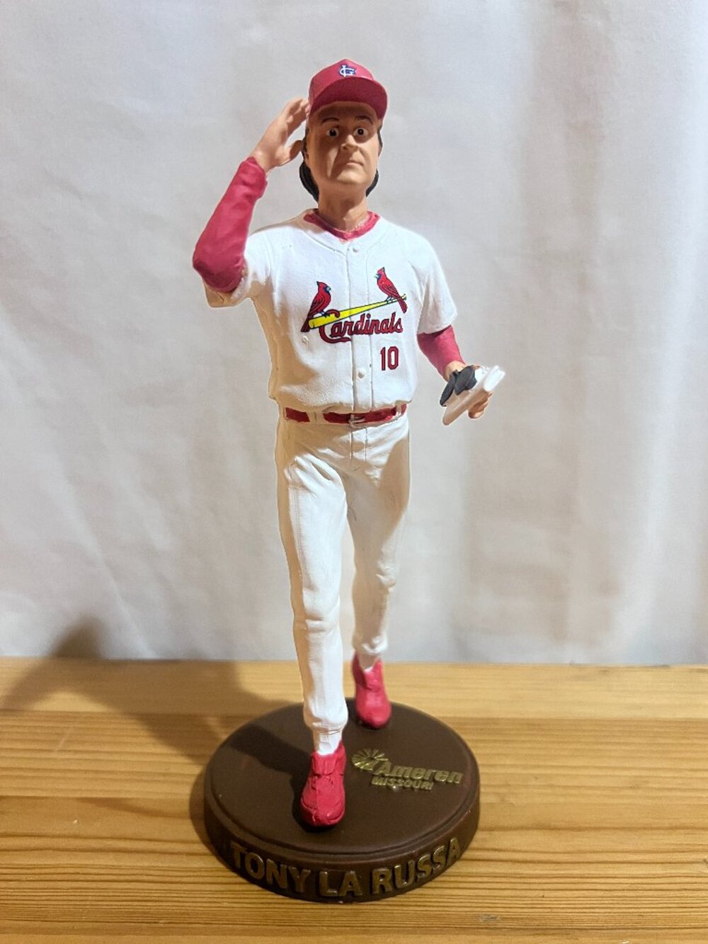 St. Louis Cardinals Tony LaRussa Statue Figurine No Box Used Good Condition $20